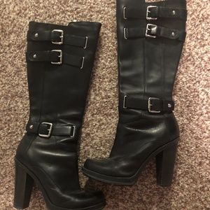 Women’s Black Leather Boots